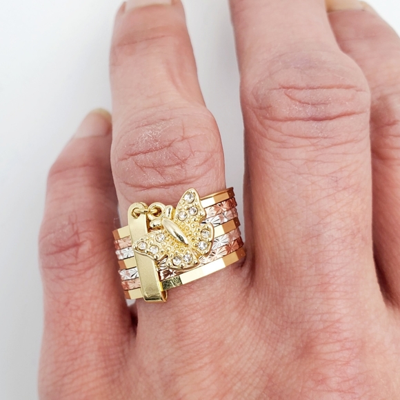 Charmed Stacked Ring - Picture 3 of 4